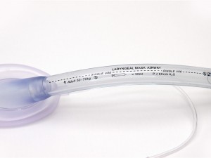 Medizinische Erste-Hilfe-Larynxmaske aus PVC-Silikon und Atemwegsmaske LMA