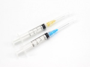 Medical Luer Lock Slip 60ml 50ml 20ml 10ml 5ml 3ml 2ml 1ml Medical Disposable Syringe with Needle