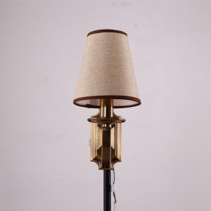 Factory wholesale Office Spot Light - HITECDAD American Style Antique Snake Arm Fabric Wall Lamp  – Hitecdad