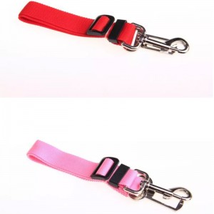 Adjustable Dog Leash Dog Car Seat Belt Dog Chewing Rope Safety Belt For Car Vehicle
