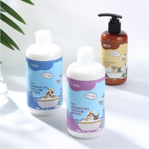 Cat Shower gel Pet shower gel, cat deodorant, itching and moisturizing shampoo Ingredient Herbal