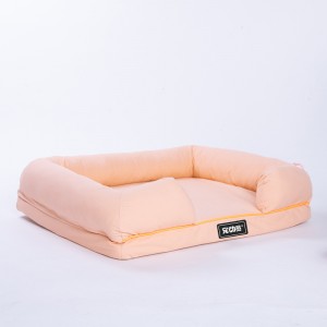 Cotton Canvas Square Bed Pet Supplies Square Pet Cote Dog Cushion Pet Sofa