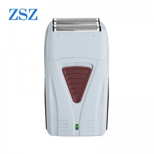 1138 Barber Finish Electric Shaver for Men USB Cordless Rechargeable Beard Razor Reciprocating Foil Mesh Shaving Machine