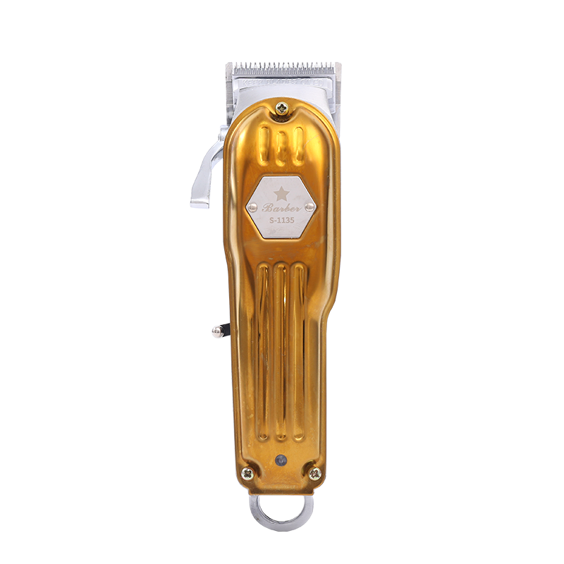 SHOUHOU 1135 440c Stainless Steel R-shaped Head Cutter Eight Limit Combs Hair Cutter Overcharge and Over-discharge Protection Full Metal Body Hair Clipper Featured Image