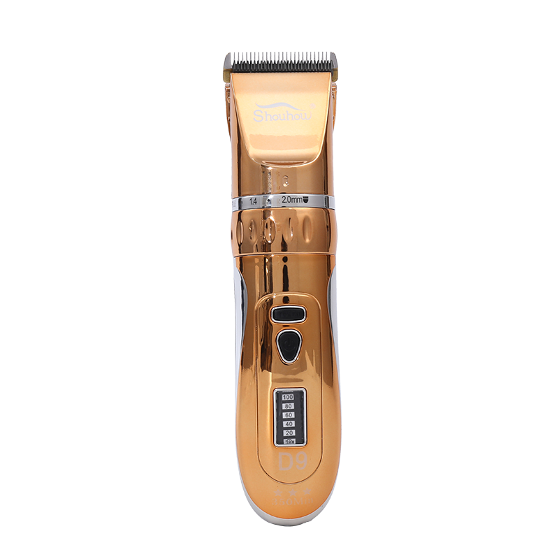 SHOUHOU model No D9 Rechargeable Hair Clippers High Power Wear Resistance Professional Hair Trimmer LCD Display Men Hair Clipper Featured Image
