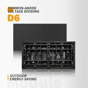Cailiang Outoor ENERGY SAVING-D6 LED displejs