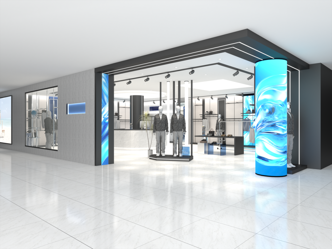 Cailiang Led Screen Adds “color” to Brand Stores