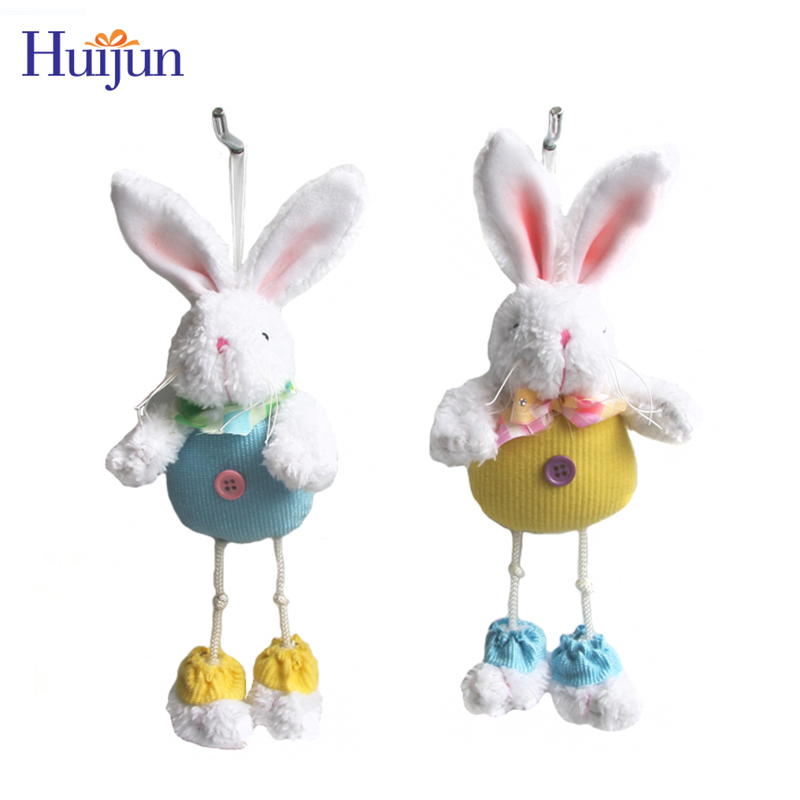 Wholesale Delicate Easter Mini Hanging Bunny Doll Ornament For Tree Decoration