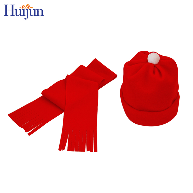 Factory Plastic Red Flelt Hat Snowman Building Kit Snowman Decorating Kit