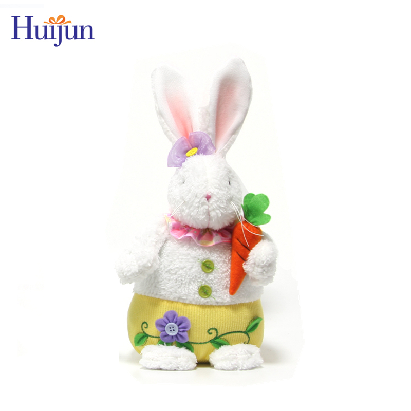 9in. Easter Bunny Toy Doll Tabletop Decor