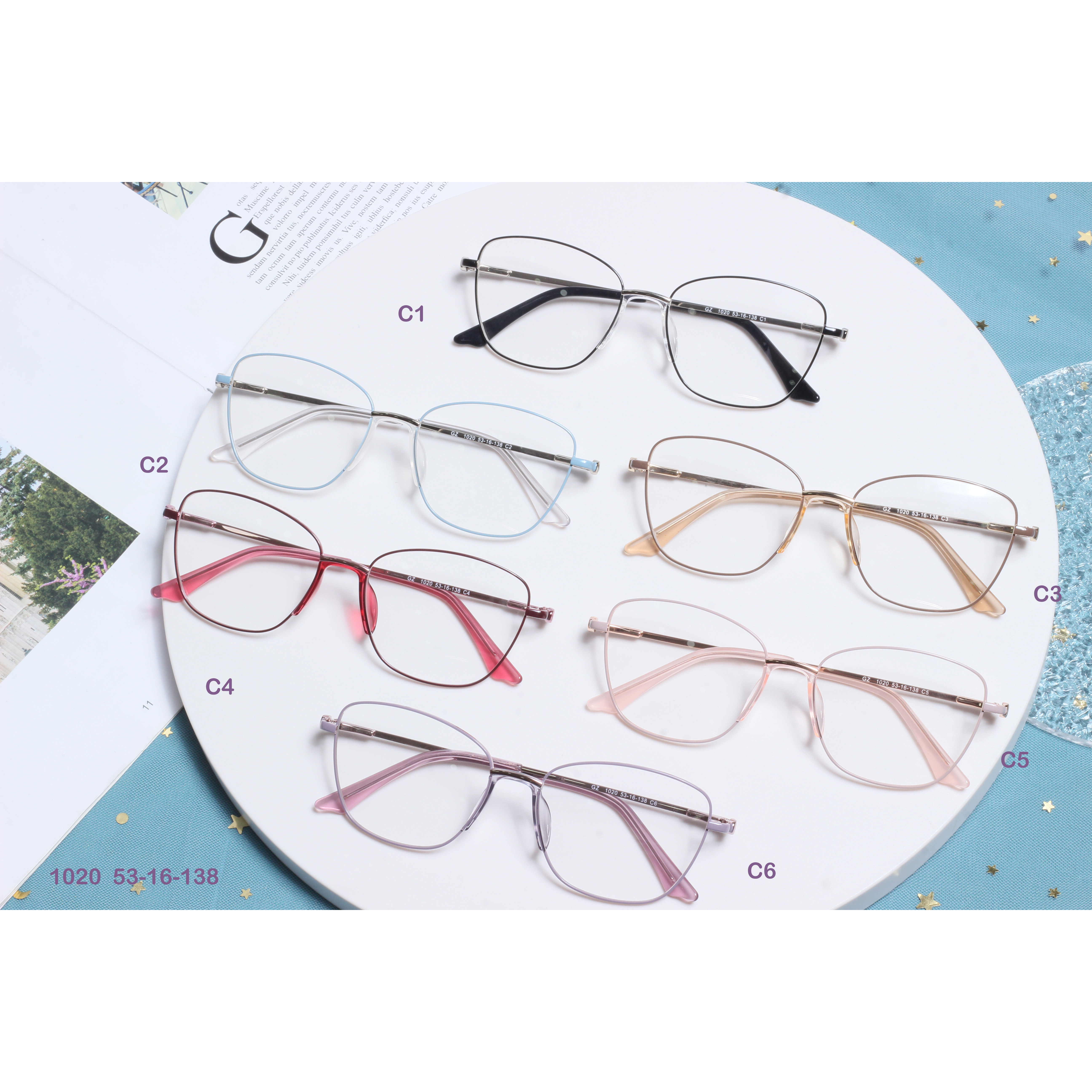 Anti Blue Rays Glasses Spring Leg Eyeglasses Optical Frames (2)