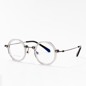 OEM ODM Optical Acetate Round Eyeglasses
