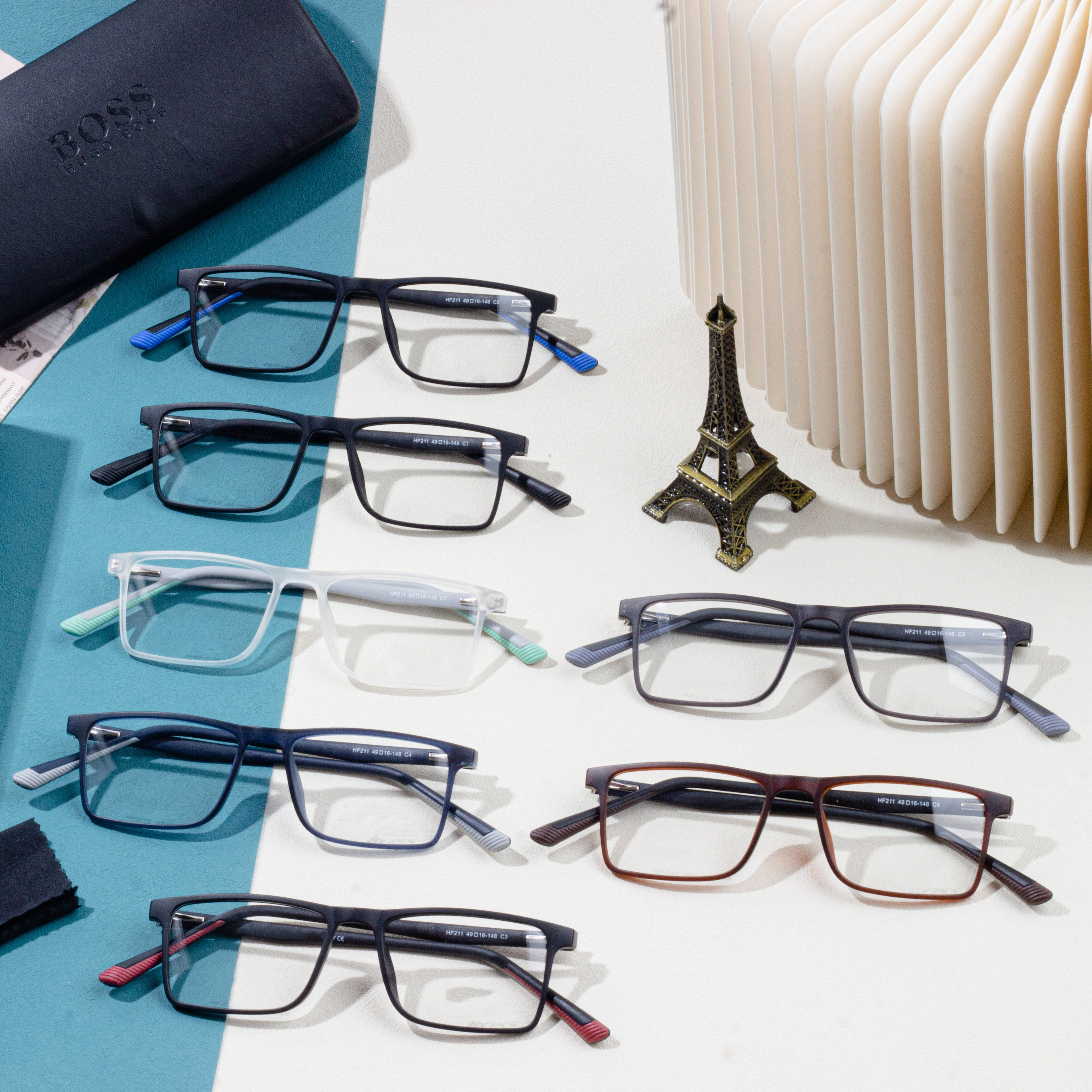 High Quality for Eyeglasses Frames For Men - New Selling TR Square Sports Optics – HJ EYEWEAR