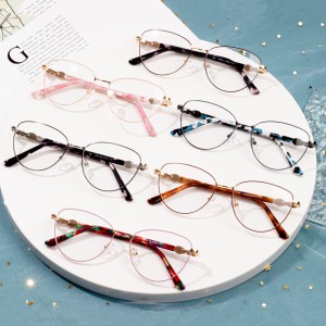 wholesale metal eyeglasses trendy