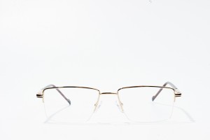 trendy men metal diamond fashion eyeglass