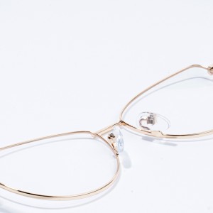 newest mental female eyeglasses