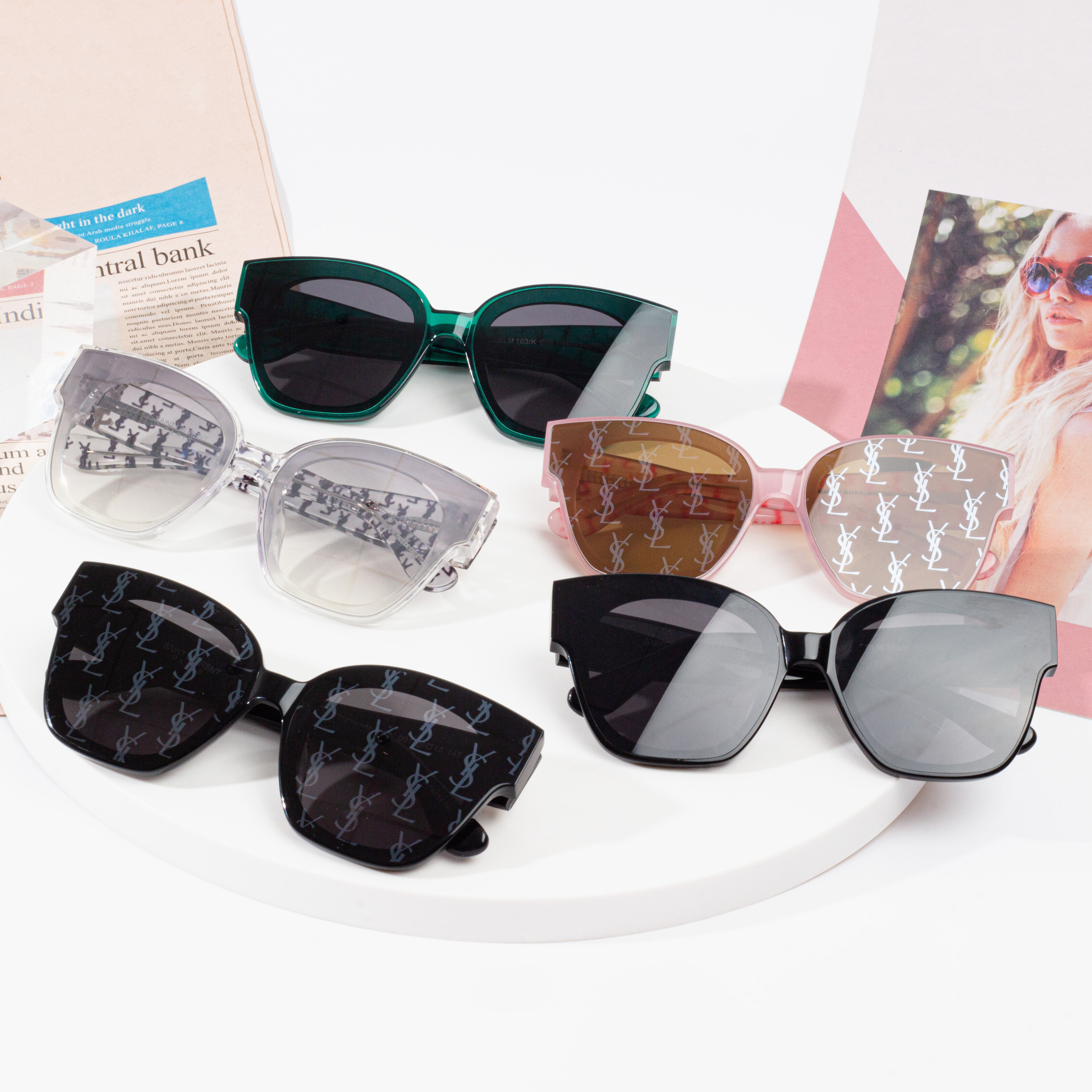 China Manufacturer for Kids Sunglasses Near Me - Fashionable luxury ladies sunglasses – HJ EYEWEAR