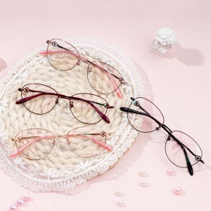 Lightweight glasses frames titanium for women