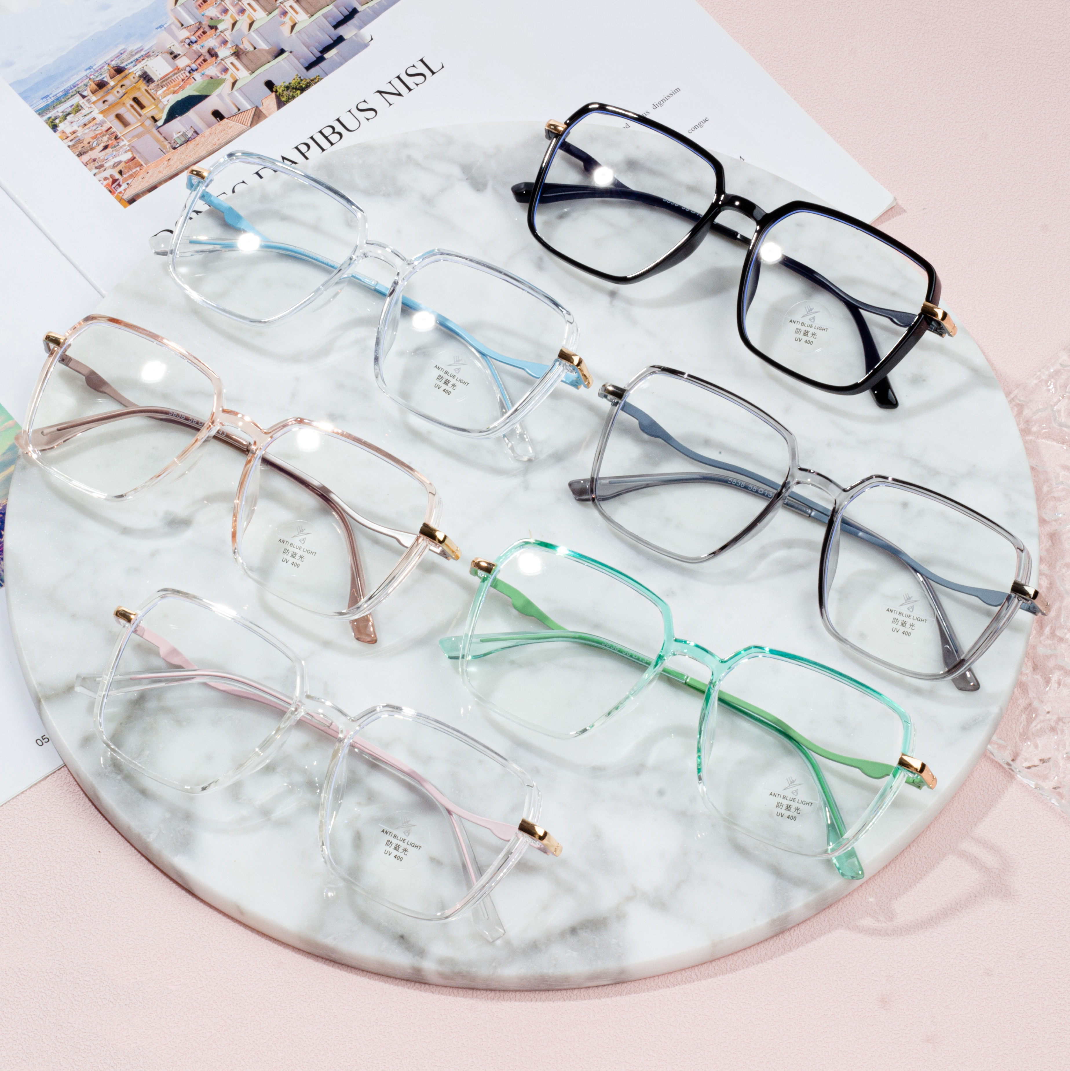 Fashion Women Spectacles Super Light Frame – HJ EYEWEAR