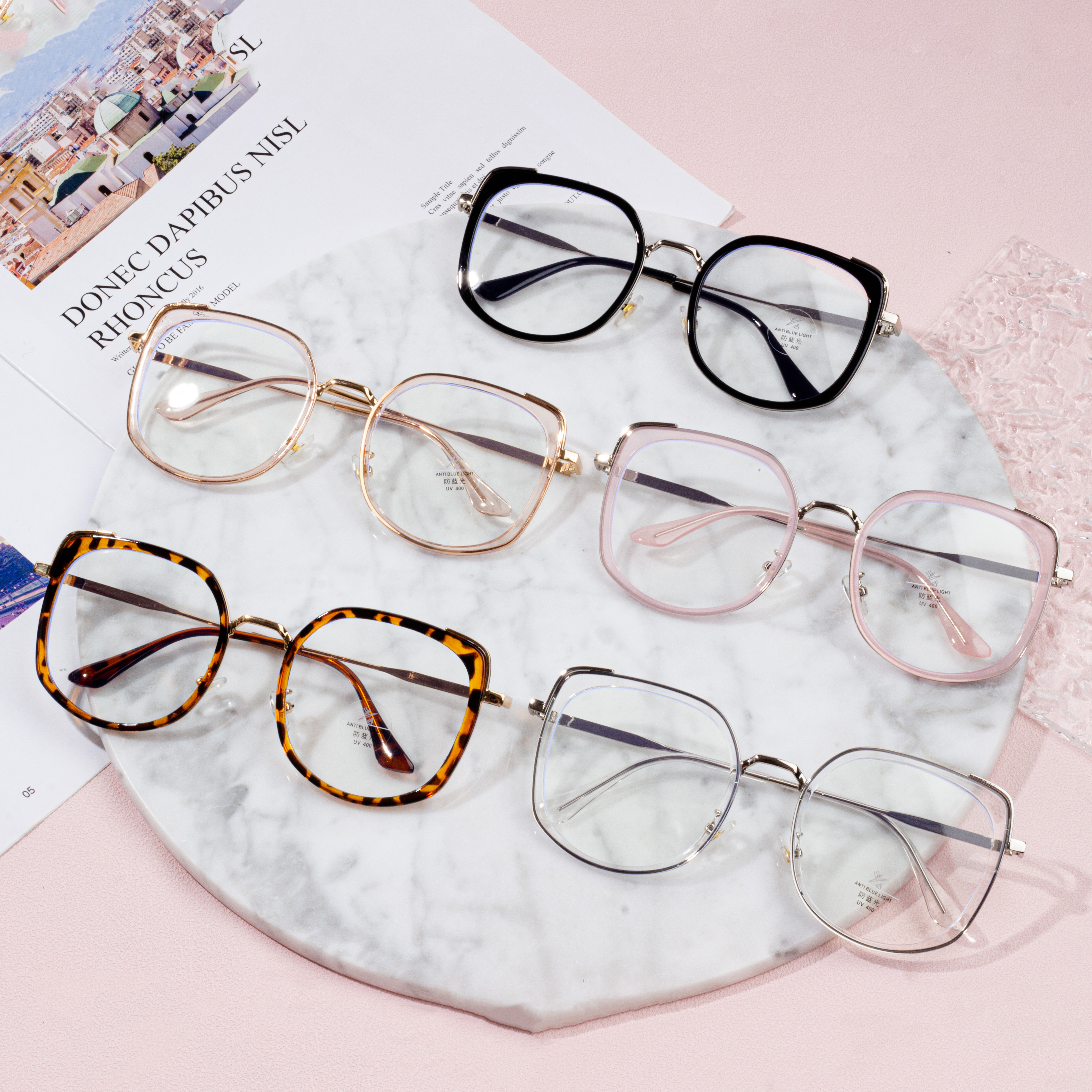 factory Outlets for Frame Acetate -  Cat Eye eyeglass frame Blue Light Blocking Glasses Women – HJ EYEWEAR