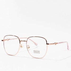 retro metal eyeglasses frame eyewear