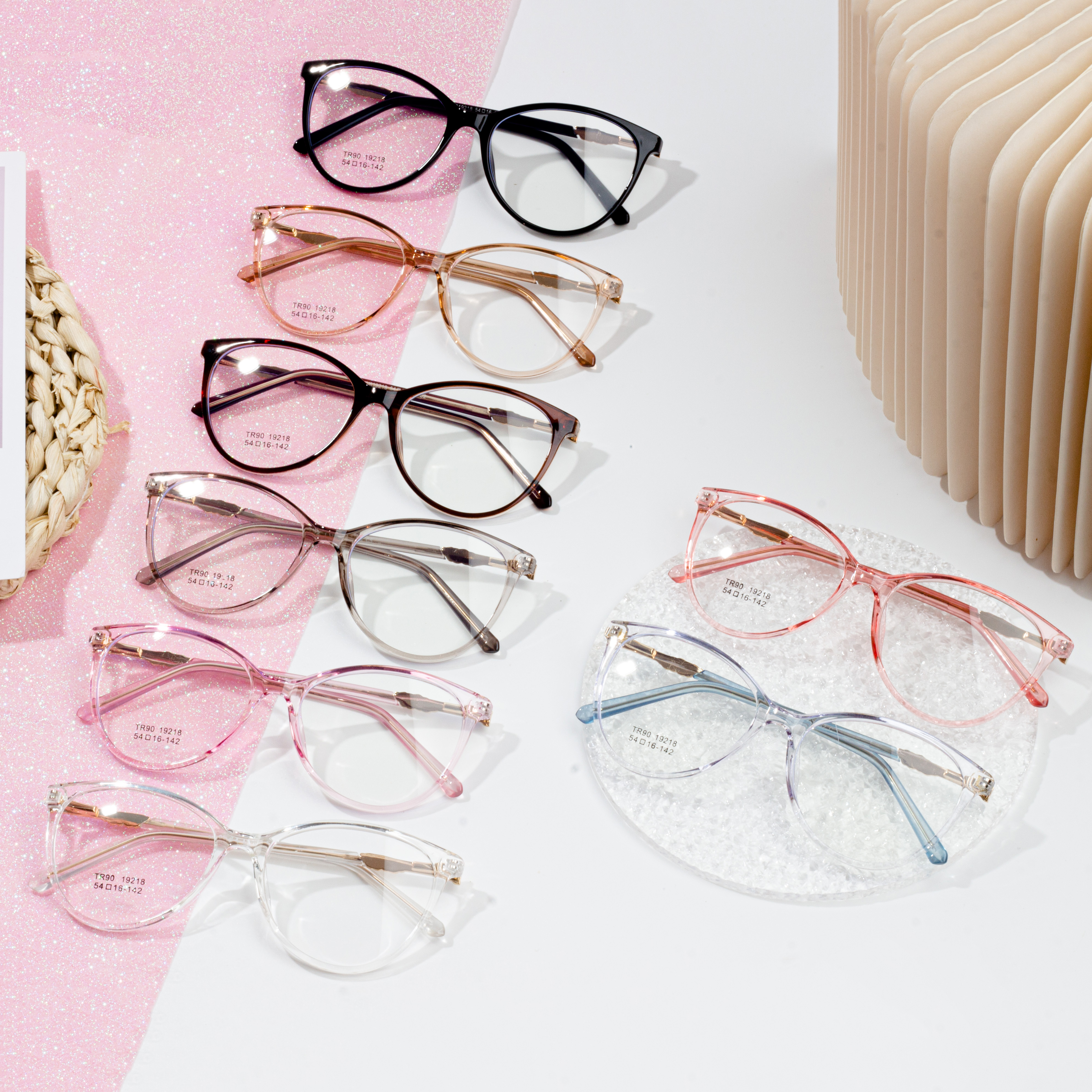 Factory wholesale Metal Framed Glasses - Hot Sales Luxury Women TR90 Eyewear 2022 Trends – HJ EYEWEAR
