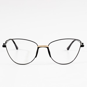 Lightweight Stainless Optical Frame Women Metal Glasses
