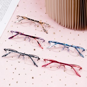 Modern Design Metal Optical Women Eyeglasses Frames