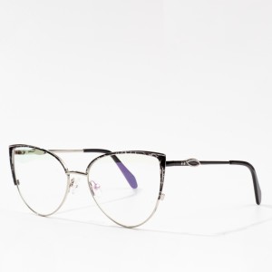 Optical Cat Eye Frame Womens Spectacle Metal Eyeglasses Frames