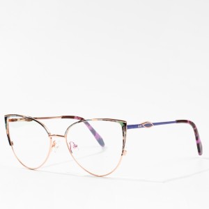 Optical Cat Eye Frame Womens Spectacle Metal Eyeglasses Frames