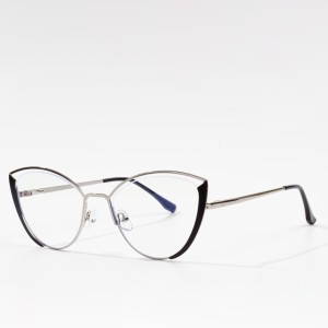 Innovative metal glasses new design eyewear for ladies