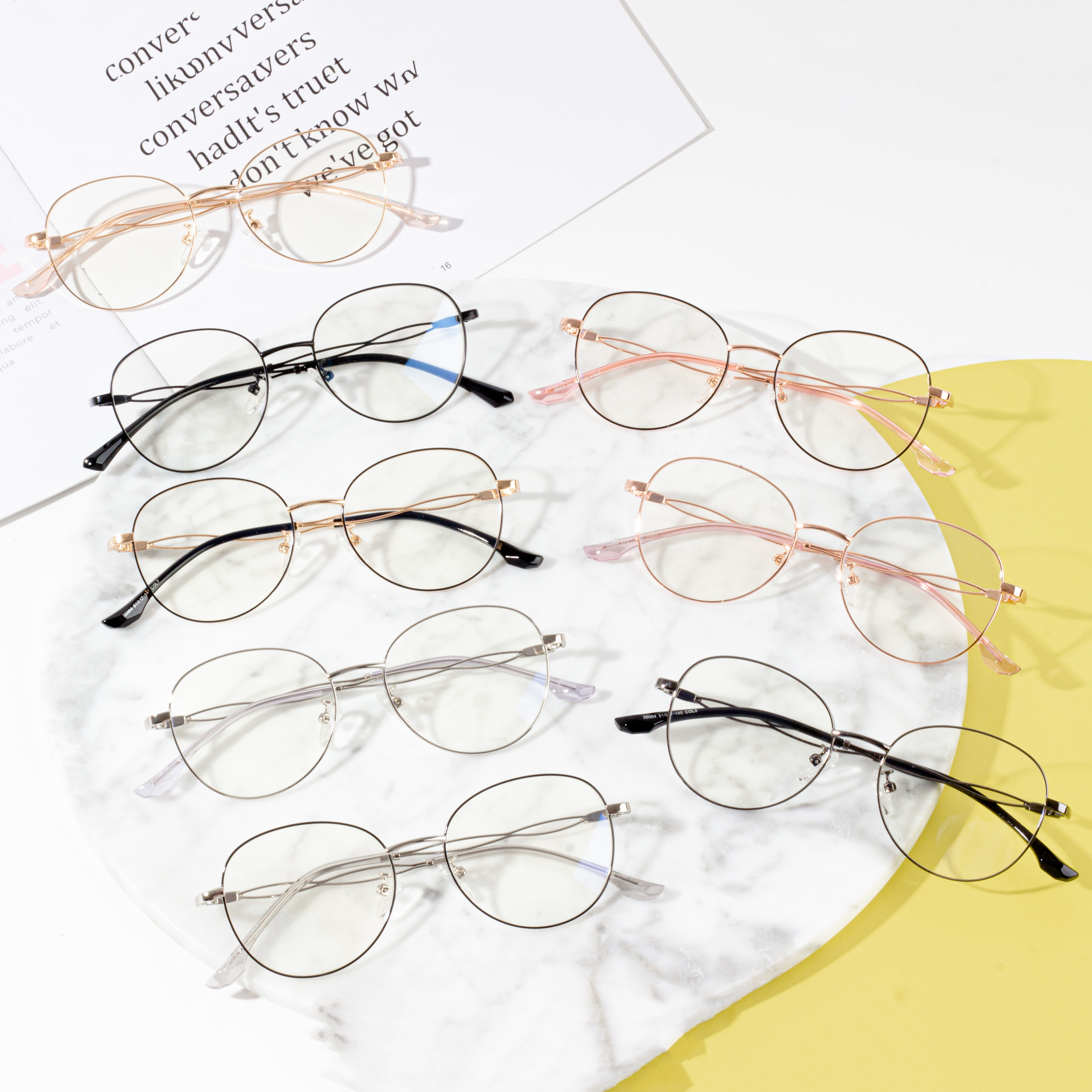 Anti Blue Light Lens Optical Eyeglasses for Women