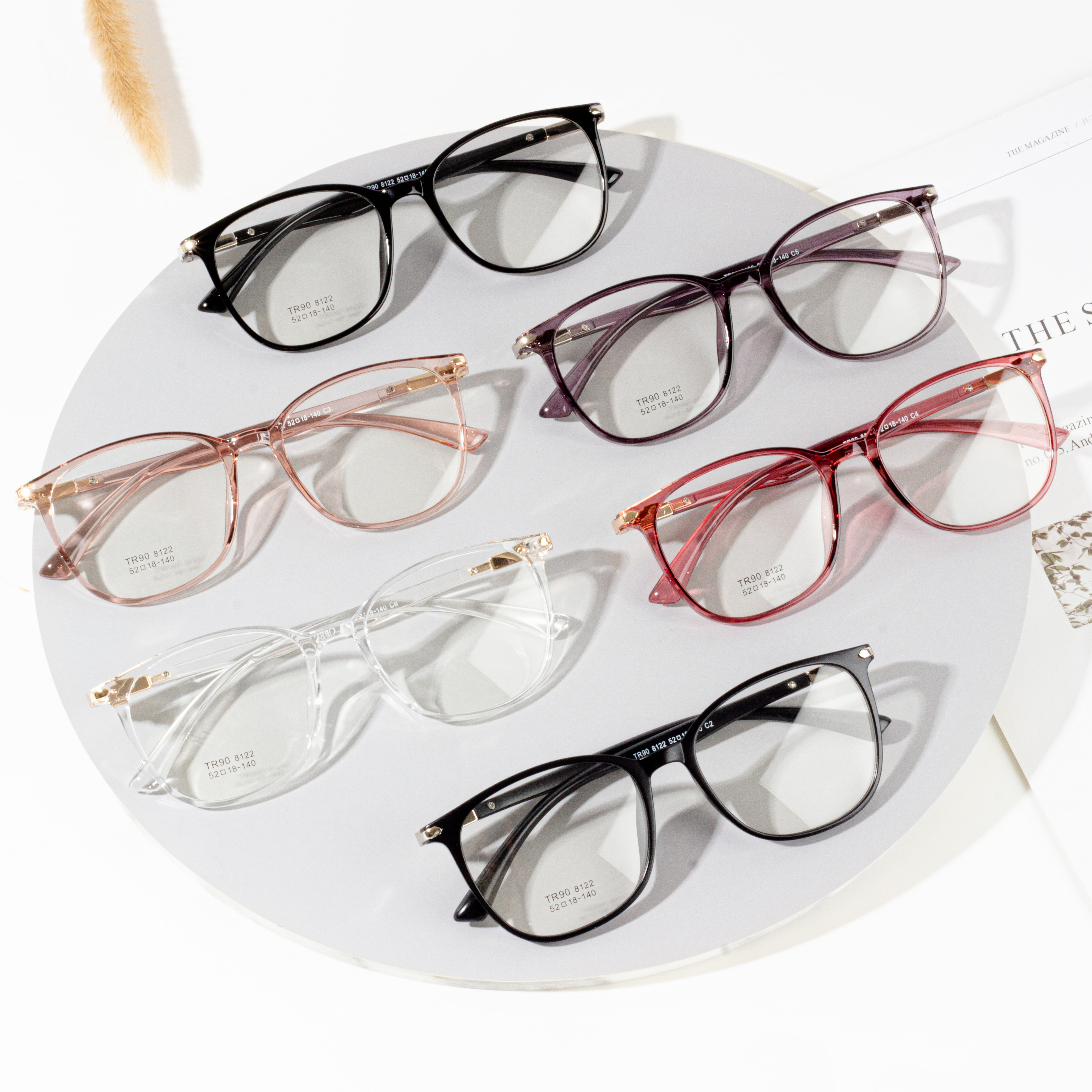 Custom New Arrival TR Eyeglasses Frames Optical Glasses Featured Image
