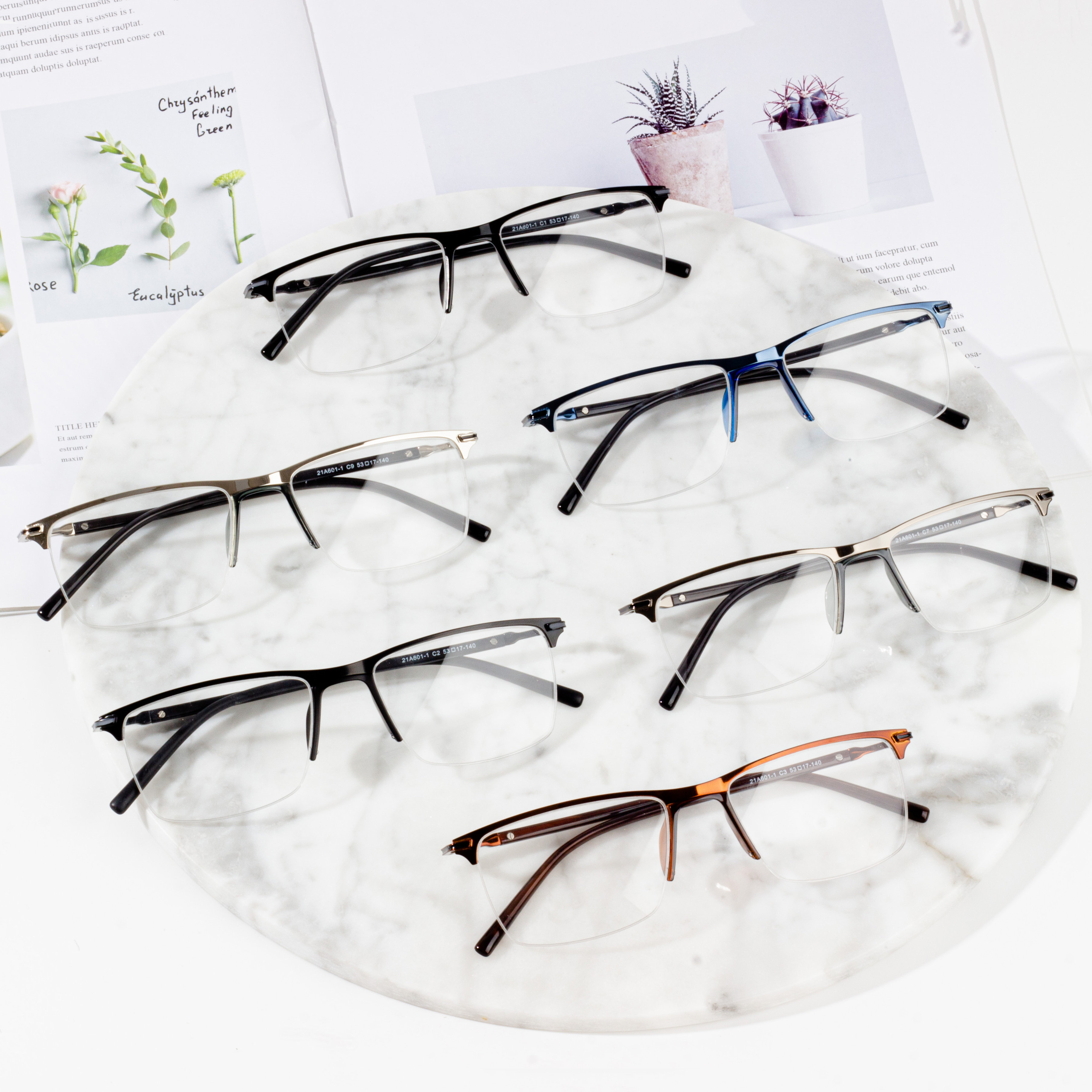 Europe style for Rimless Frames Sleeves - spectacle Optical Eye glasses Frames saddle nose pad – HJ EYEWEAR