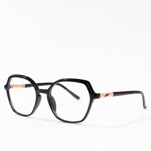 Transparent Tr90 Frames Optical Glasses Clear Lens Flexible Tr Eyeglasses