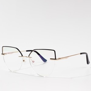 light weight eyewear blue filter metal glasses