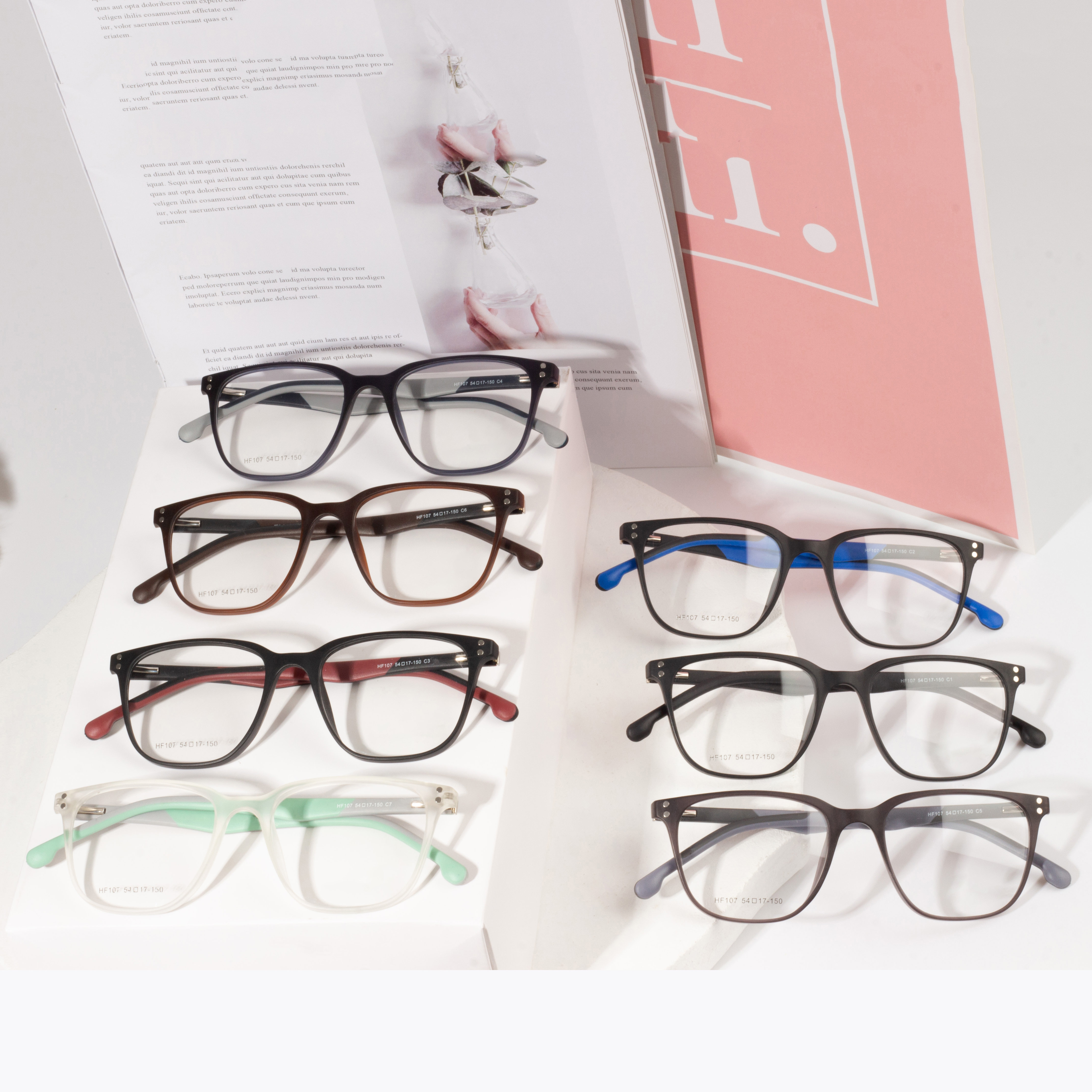 Low price for Women’s Eyeglass Frames - Wholesale New BrandTr90 Eyeglass Frames Fashion – HJ EYEWEAR