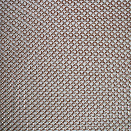 Wall and ceiling covering with wire mesh