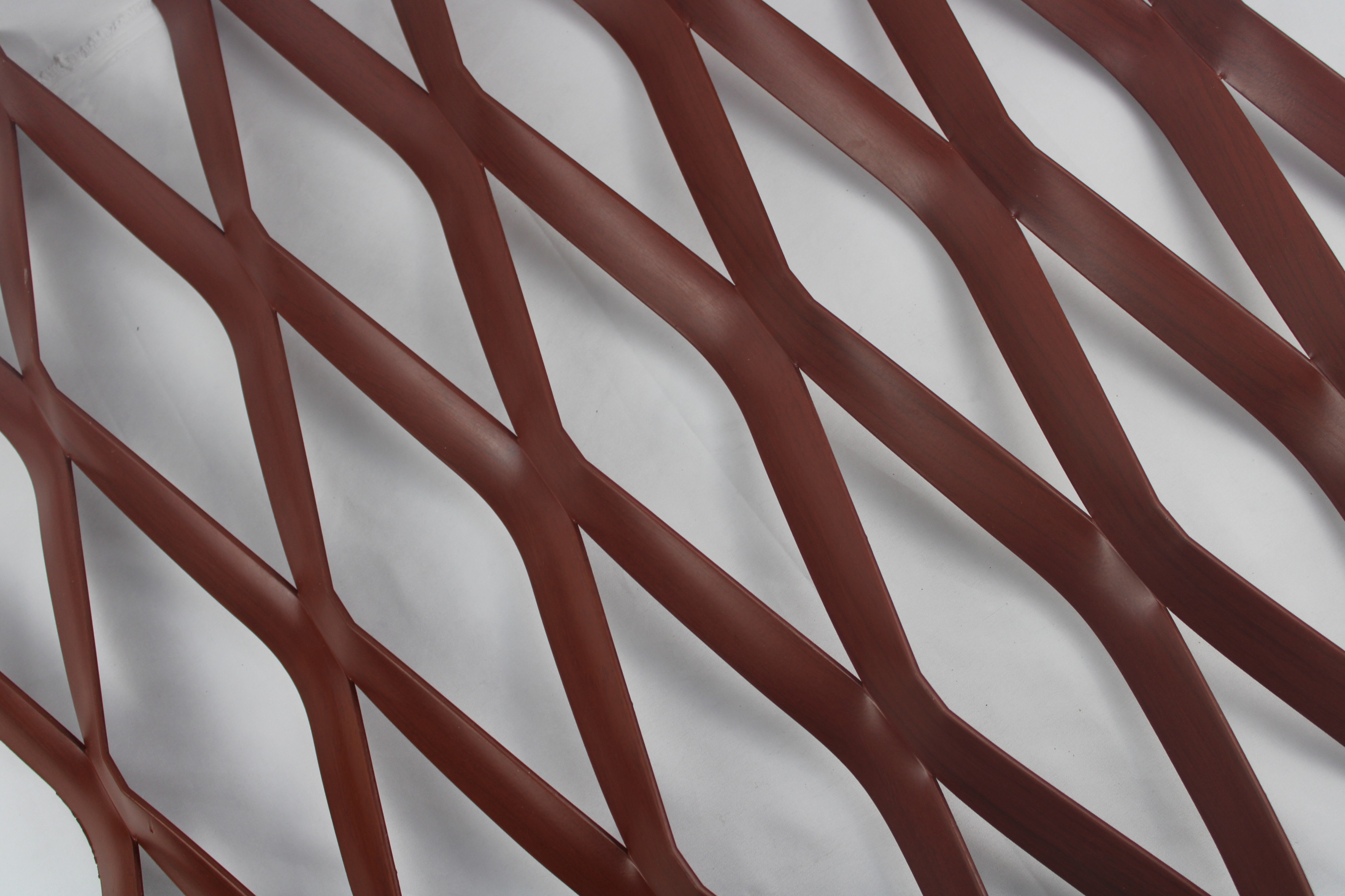 wooden print architectural mesh 