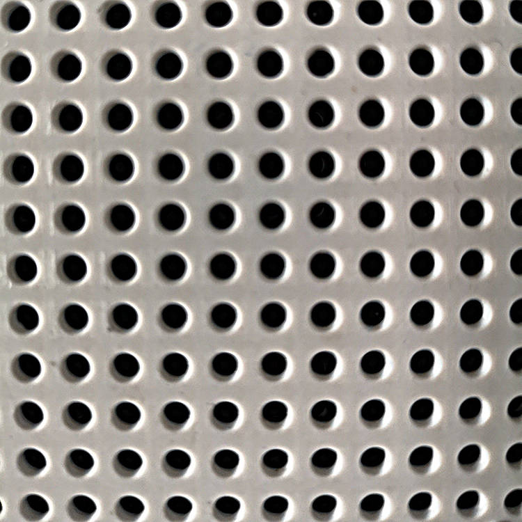 Round Straight Perforated Metal