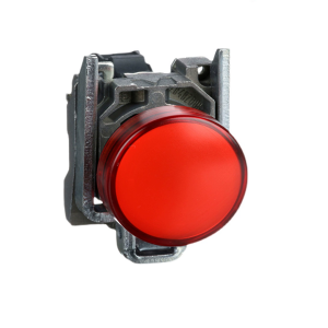 Schneider self resetting jog switch indicator light XB2BA31C   button switch
