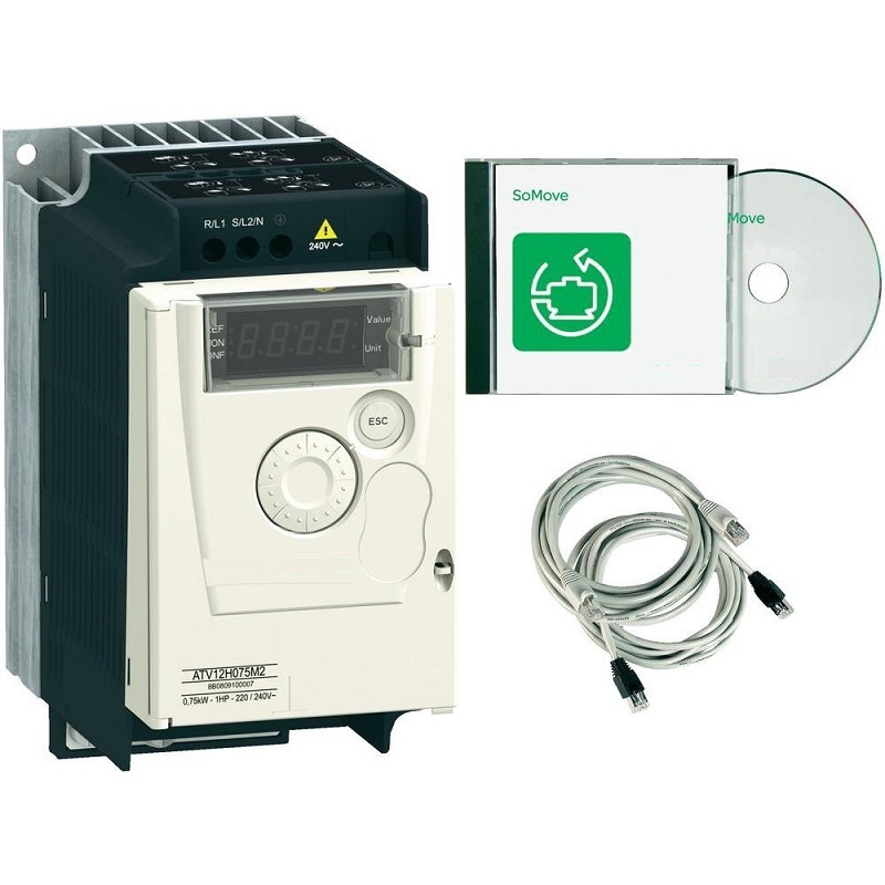 China Wholesale Delta Motor Converters Suppliers Factories - New and original Schneider Altivar 12 series 0.75kW variable frequency drive ATV12H075M2  – HONGJUN
