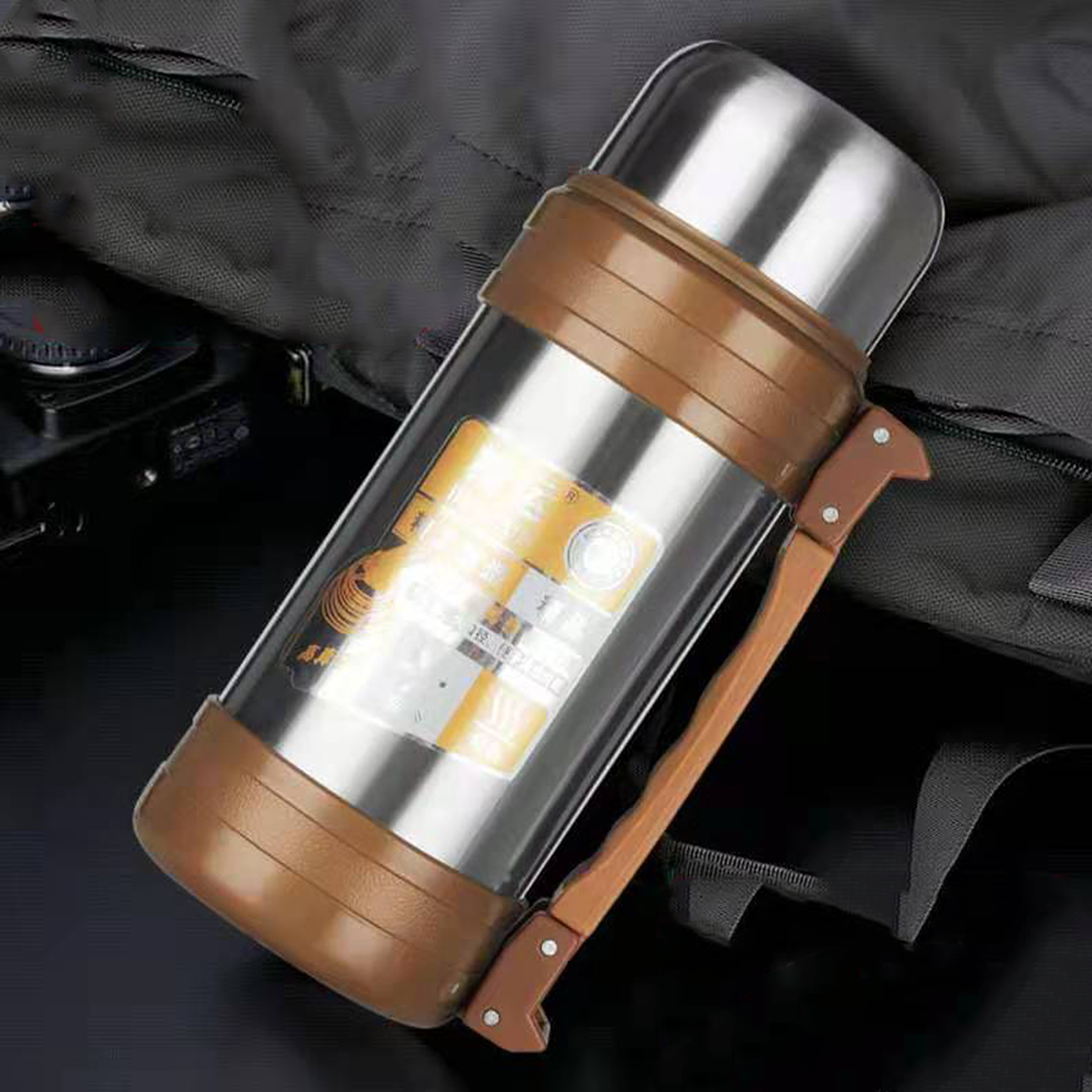 304 stainless steel super-large capacity vacuum cup outdoor sports kettle customized travel kettle
