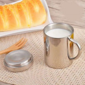 Stainless steel handy cup