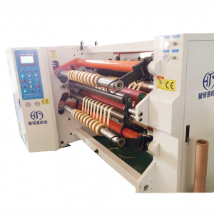Factory Promotional Automatic Slitter Rewinder Machine - HJY-FQ01 Double Shafts Slitting And Rewinding Machine – Haojin