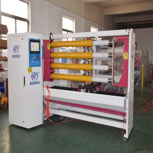 New Arrival China Roll Paper Cutting Machine - HJY-QJ05 Four Shafts Tape Cutting Machine – Haojin