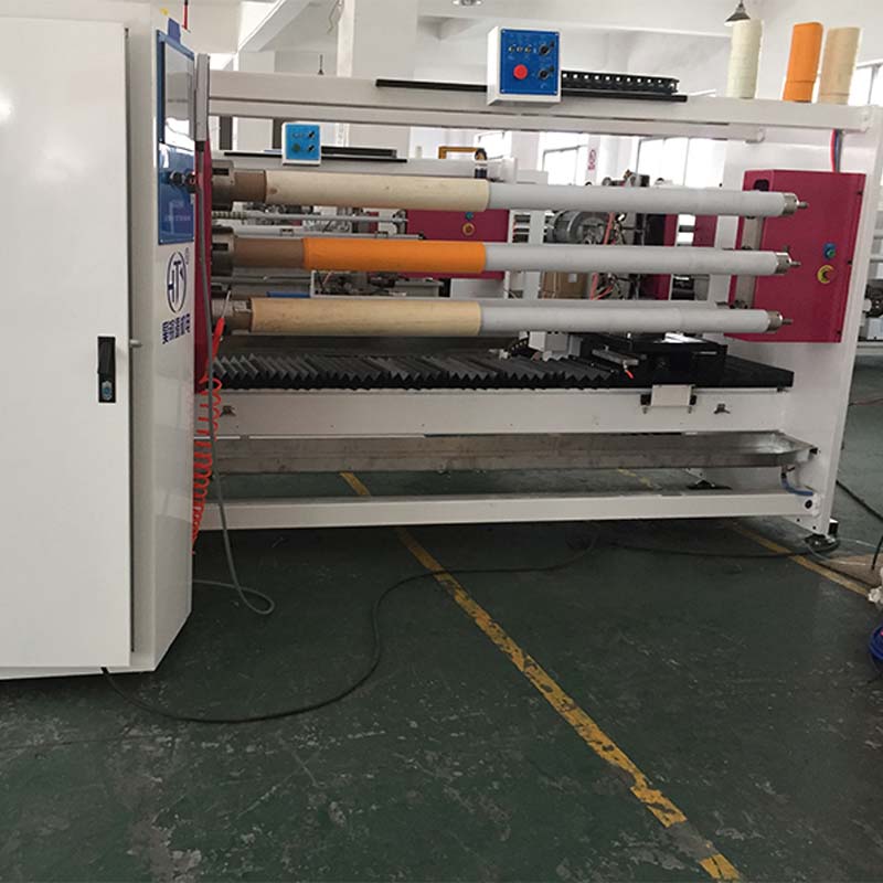 China Manufacturer for Almunium Foil Roll Cutting Machine - HJY-QJ06 Six Shafts Tape Cutting Machine – Haojin