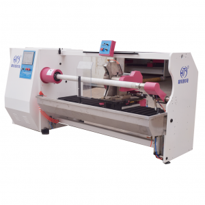 China Supplier Machine Enrouleuse Papier Thermique - HJY-QJ01 Single Shaft Tape Cutting Machine – Haojin