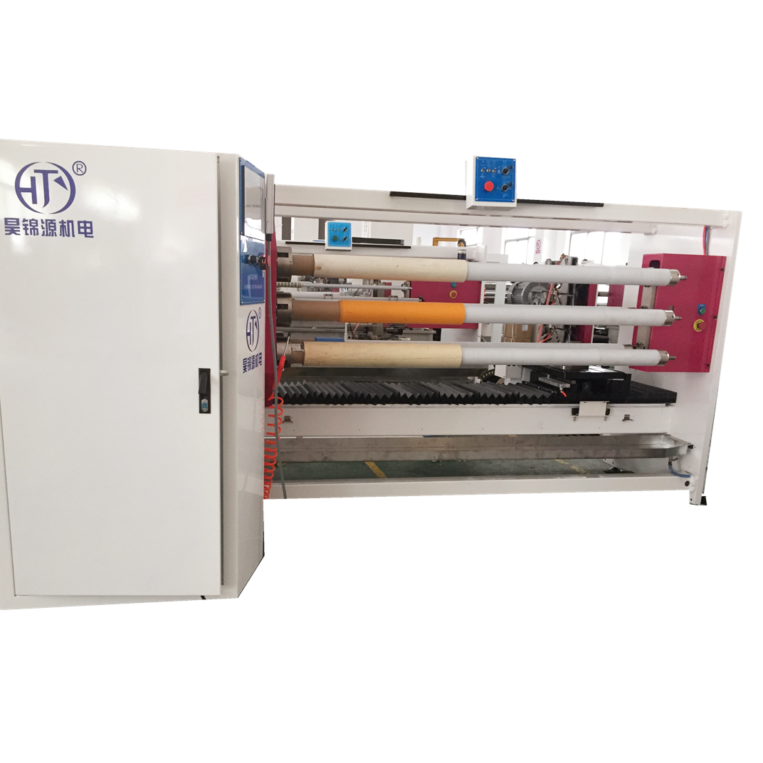 Discount Price Roll Cutter Machine - HJY-QJ06 Six Shafts Tape Cutting Machine – Haojin
