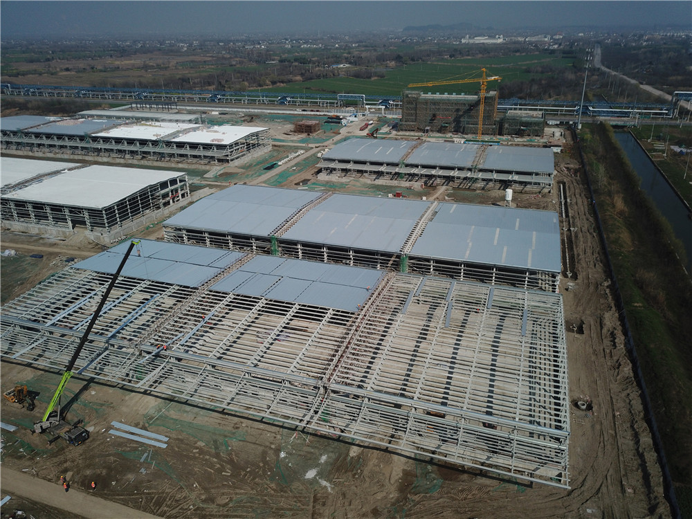 Lowest Price for Steel Structure Houses - Nanjing Jiangbei Bonded Logistics Center(Type B) Project – HJZC
